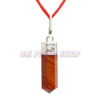 Red Jasper Pencil Pendant